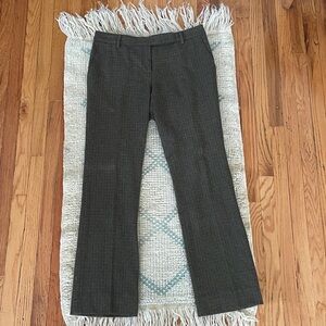 Pink Tartan Taupe Trousers